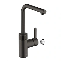 Смеситель для кухни Kludi E-GO черный матовый