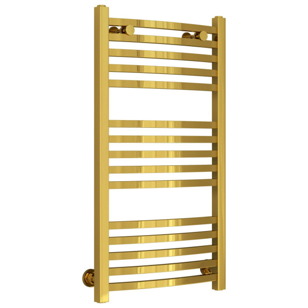 Полотенцесушитель водяной Сунержа Аркус 0251-8040 40х80 см из нержавеющей стали (детальная фотография), лесенка, вертикальные