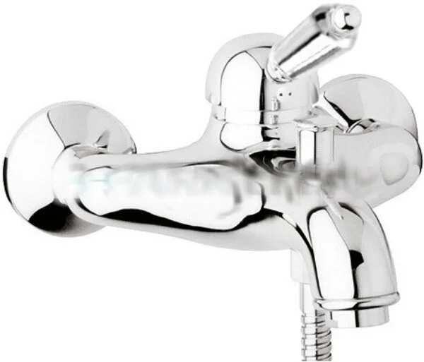 Смеситель для ванны Cezares Elite хром ручка металл ELITE-VM-01-M (детальная фотография)