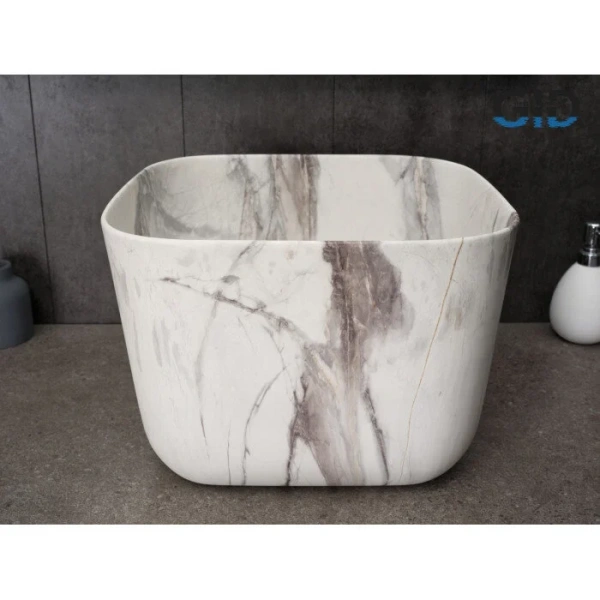 Раковина GID Creativo Mnc9301 36 см под камень матовая 54480 (детальная фотография), другие