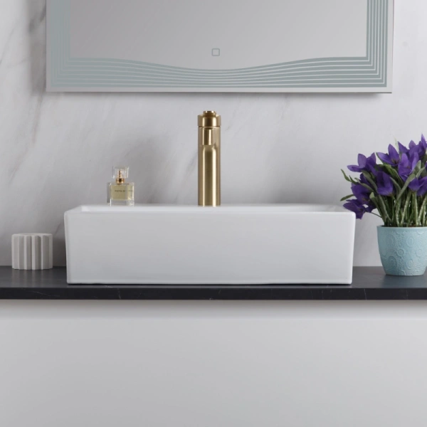 Раковина BelBagno 51 см накладная BB1340 (детальная фотография), керамические