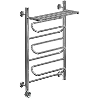 Полотенцесушитель электрический Ника Curve 80х50 см левый