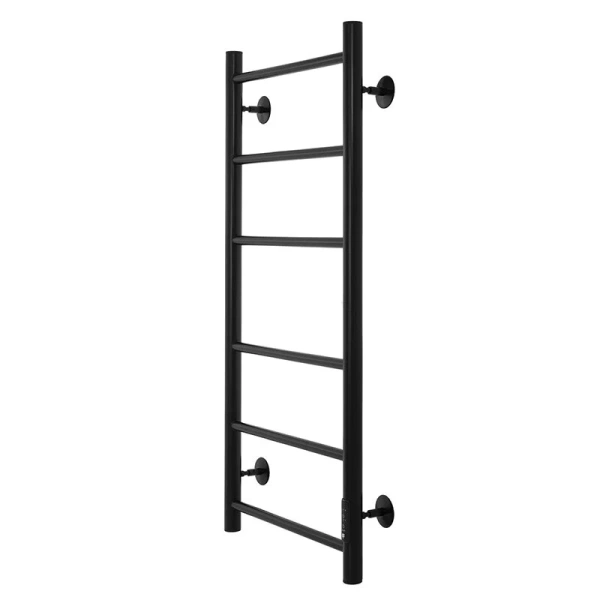 Полотенцесушитель электрический Energy Round 40x90 см черный матовый EETR0ROUND9040R905M (детальная фотография), современные, hi-tech