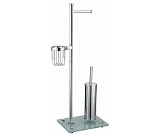 Стойка для ванной WasserKRAFT хром