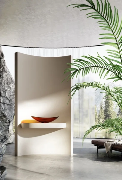 Раковина Abber Kristall 60 см коричневая AT2808Opal (детальная фотография), другие