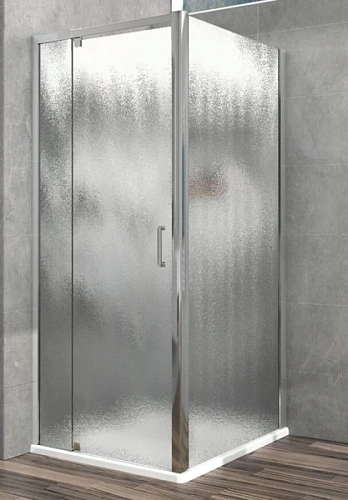 Душевой уголок Vincea Intra 100x80 см стекло шиншилла - фото 1