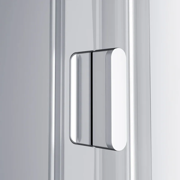 Душевая кабина Am.Pm X-Joy 90х90 см профиль графит W88C-301-090GG (детальная фотография), стеклянные, прозрачные