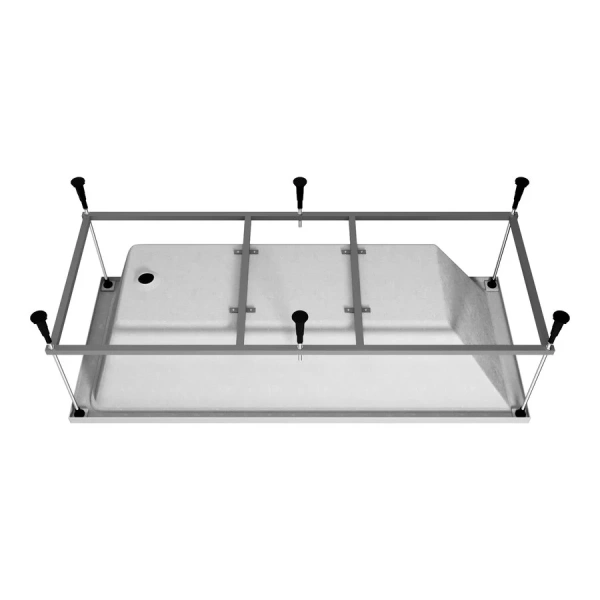 Ванна акриловая Vincea VBT-2G170-FR, 170 x 70 см, белая (детальная фотография), акриловые