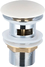 Донный клапан Vincea белый