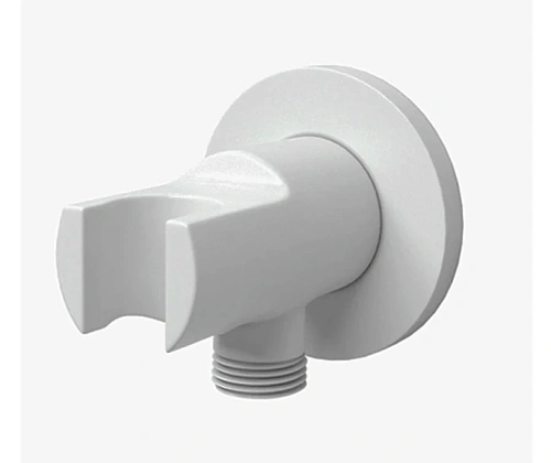 Подключение для душевого шланга WasserKRAFT белый - фото 4