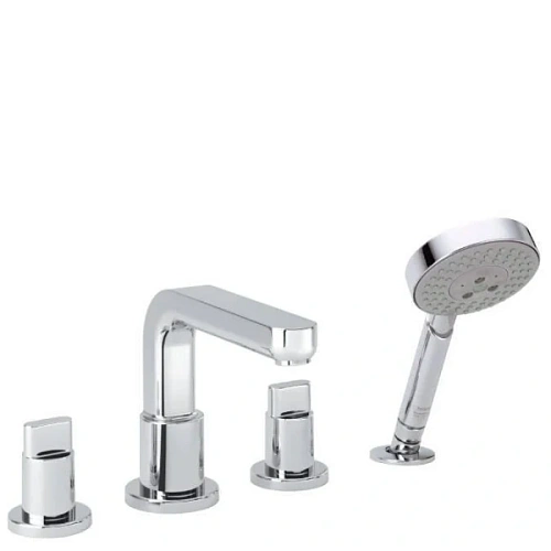 Смеситель на край ванны Hansgrohe Metris S - фото 1
