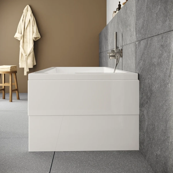 Ванна акриловая Vitra Neon 55840001000, 180 x 80 см, цвет белый (детальная фотография), 180 см