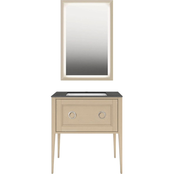 Тумба под раковину напольная Kerama Marazzi Plaza Classic 80 см капучино матовый PL.CN.80.1\CAP.M (детальная фотография), в наличии