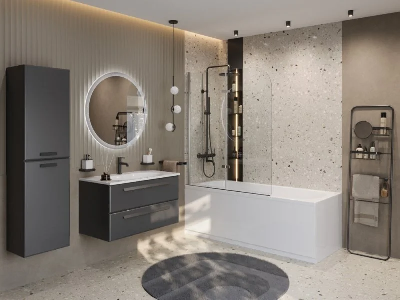 Ванна акриловая Cezares Eco 155х70 см белая ECO-155-70-41-W37 (детальная фотография), акриловые