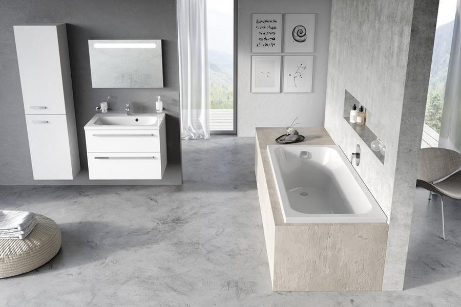 Ванна акриловая Ravak Chrome 170х75 см прямоугольная C741000000 (детальная фотография), приставные, встраиваемые