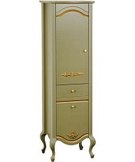 Шкаф-пенал напольный Migliore Impero 49 см oliva левый