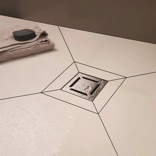 Душевой трап BERGES ZENTRUM Norma 463 15 см вертикальный S-сифон (детальная фотография), стандартные