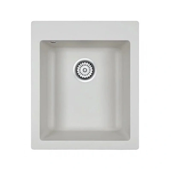 Мойка для кухни Paulmark Leer 42 см серая PM104249-GR (детальная фотография)