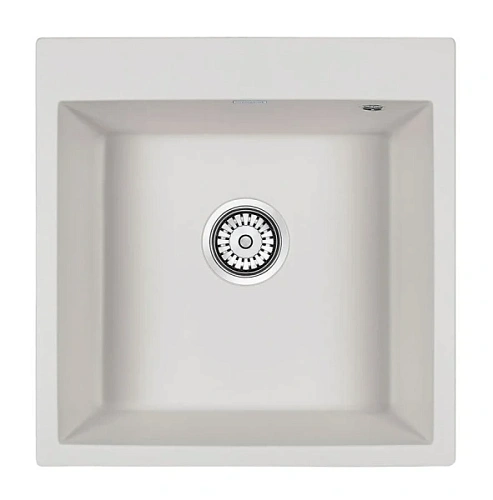 Мойка для кухни Paulmark Praktisch 51 см белая - фото 1