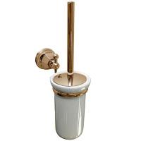 Ёршик для ванной, белая керамика, фурнитура бронза, Nicolazzi Teide