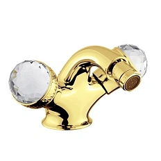 Смеситель для биде Migliore Axo Swarovski золото