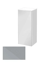 Шкафчик, петли справа, корпус:титан, фасад:стекло, титан Keuco Royal Reflex