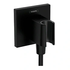 Шланговое подсоединение Hansgrohe FixFit черный матовый