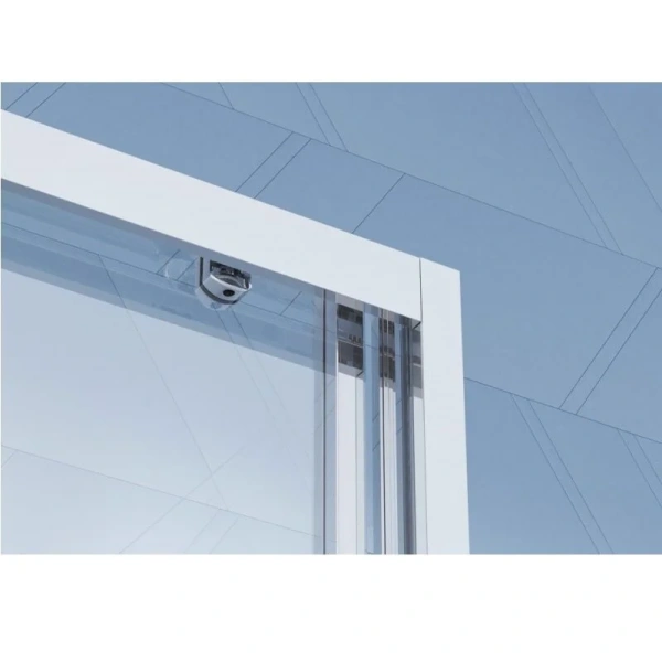 Душевой уголок BelBagno Due 120x90 см стекло прозрачное DUE-AH-1-120/90-C-CR (детальная фотография), стеклянные, угловые, без поддона