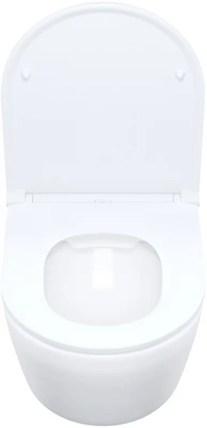 Унитаз подвесной IDDIS Blanco белый BLARNSEi25 (детальная фотография), без бачка, со скрытым бачком index_1