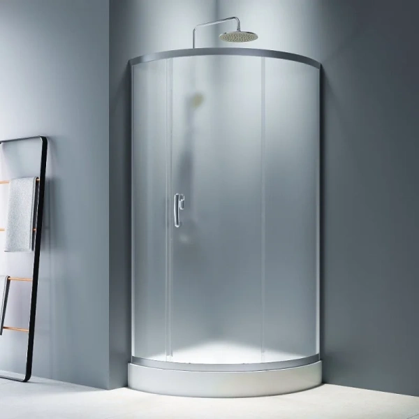 Душевой уголок Am.Pm Like 90x90 см стекло прозрачное W83UG-315-090MT (детальная фотография), современные, hi-tech