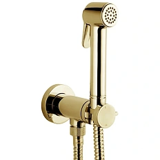 Гигиенический душ с смесителем Bossini Paloma Brass золото