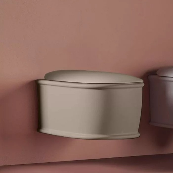 Унитаз подвесной ArtCeram Atelier matera ATV001 41 00 matera (детальная фотография), подвесные, встраиваемые