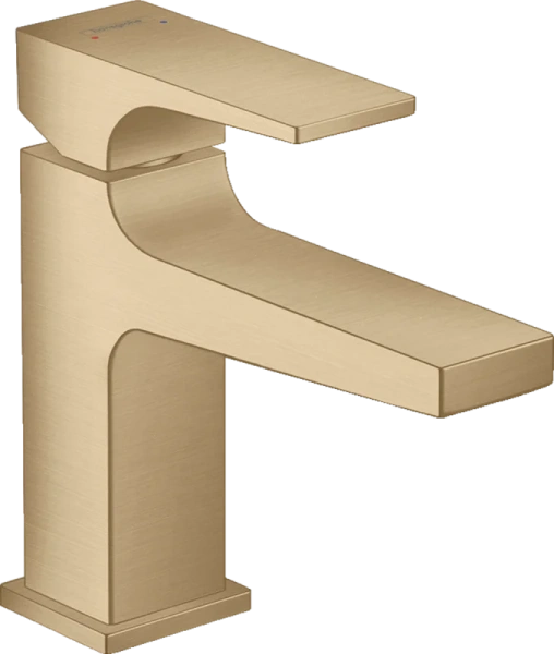 Смеситель для раковины Hansgrohe Metropol шлифованная бронза 32500140 (детальная фотография)