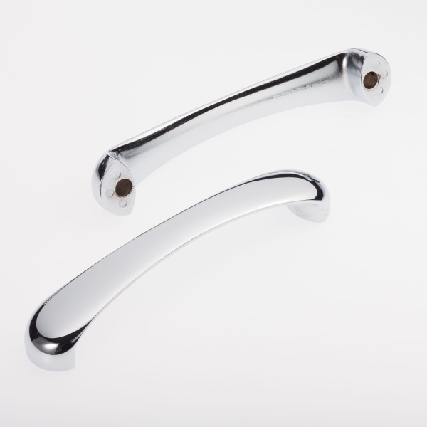 Душевой уголок профиль глянцевый хром стекло сатин Vegas-glass EA 90*80 08 10 (детальная фотография), прямоугольные