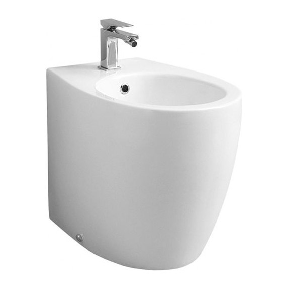 Биде напольное Artceram File 2.0 белое матовое FLB002 05 00 (детальная фотография)