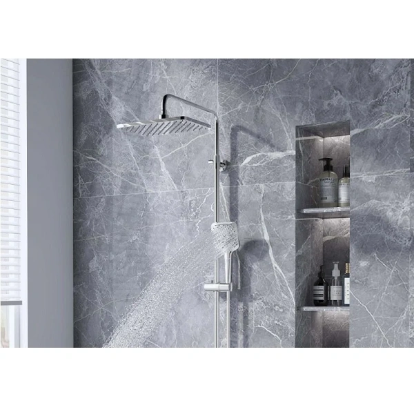 Душевая стойка Акватек Ника хром AQ2840CR (детальная фотография), в наличии