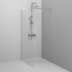 Душевая перегородка Am.Pm X-Joy 120 см профиль хром