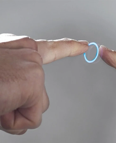 Зеркало с подсветкой Misty Стайл 100 см с сенсором ЗЛП244 (детальная фотография), сенсорное