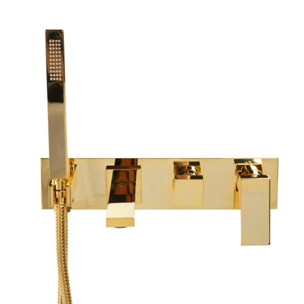 Смеситель для ванны Cezares Unika золото UNIKA-VDM2-03/24 (детальная фотография), золото
