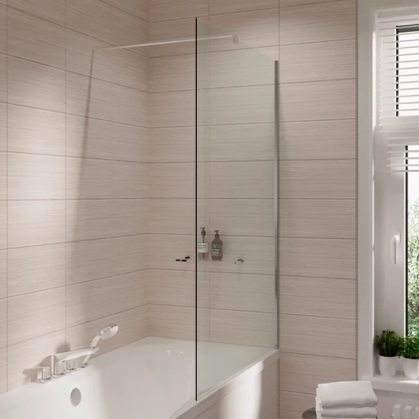 Неподвижная стенка Grossman 120х140 см алюминиевый профиль GR-103 (детальная фотография)