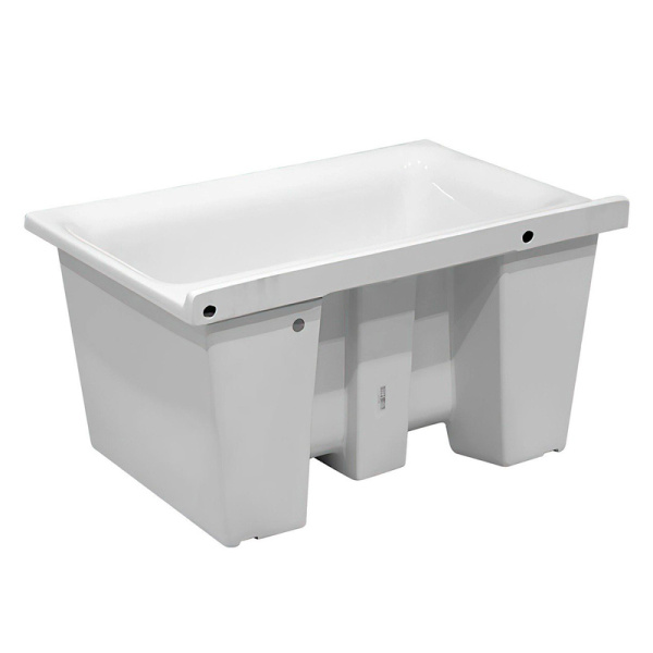 Раковина Kerasan Aquadom 60 см хозяйственная 029201*0 (детальная фотография), современные, hi-tech