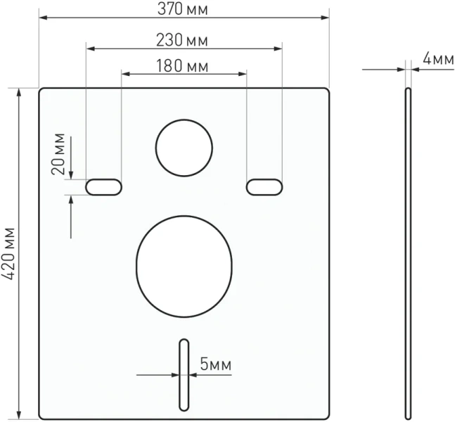 Унитаз с инсталляцией BERGES Gamma кнопка черная Soft Touch 043313 (детальная фотография) index_2