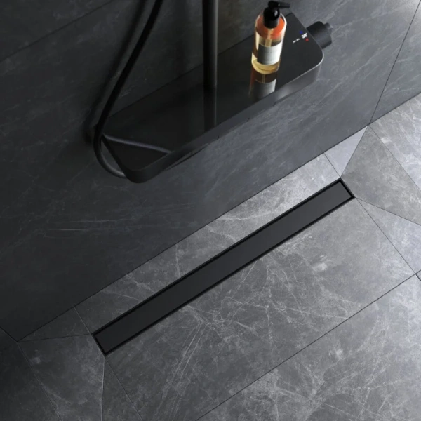 Душевой лоток Am.Pm MasterFlow 80 см черный матовый W01SC-U11-080-04BM (детальная фотография), душевой лоток index_1