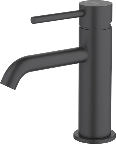 Смеситель для раковины Акватек Европа черный AQ1310MB (детальная фотография)