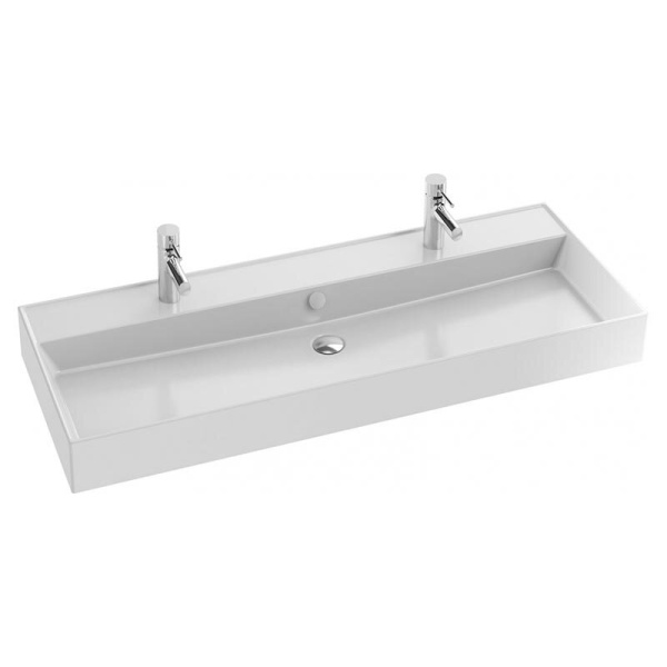 Раковина Jacob Delafon Vivienne 120 см белая EXBK112-00 (детальная фотография)