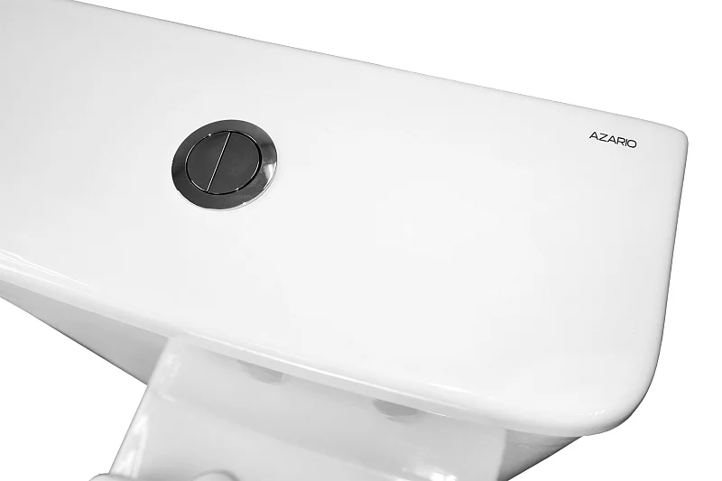 Унитаз компакт Azario Anteo Round белый AZ-1219A (детальная фотография), с бачком index_1