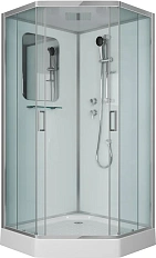 Душевая кабина Niagara Premium 90х90 см профиль хром