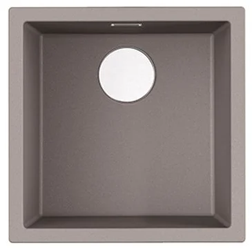 Мойка для кухни Omoikiri Yamakawa 45-U/I-GR 45 см leningrad grey 4993778 (детальная фотография)