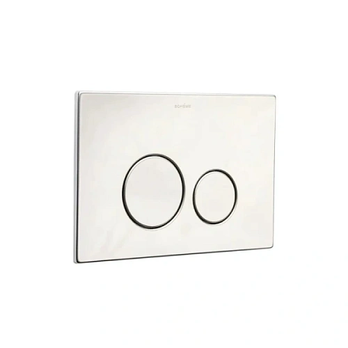 Клавиша смыва Boheme хром - фото 2