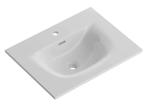 Раковина мебельная BelBagno 70 см белая - фото 2